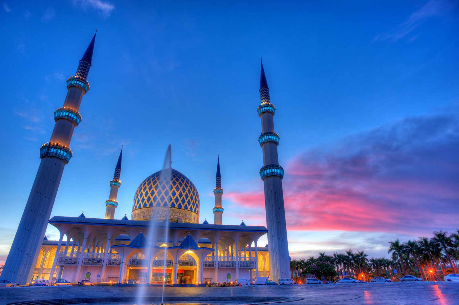 المسجد الازرق في ماليزيا - السياحة في سيلانجور